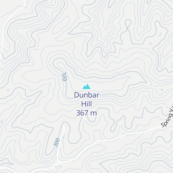 Map of Dunbar Hill