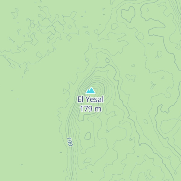 Map of El Yesal