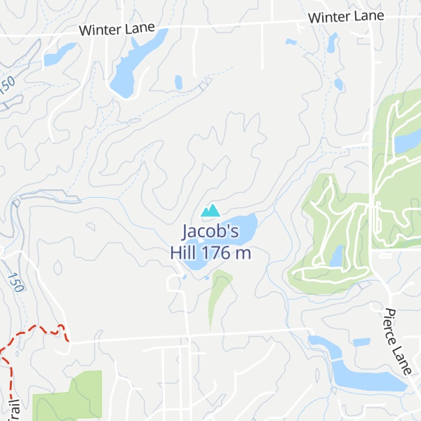 Map of Jacob's Hill