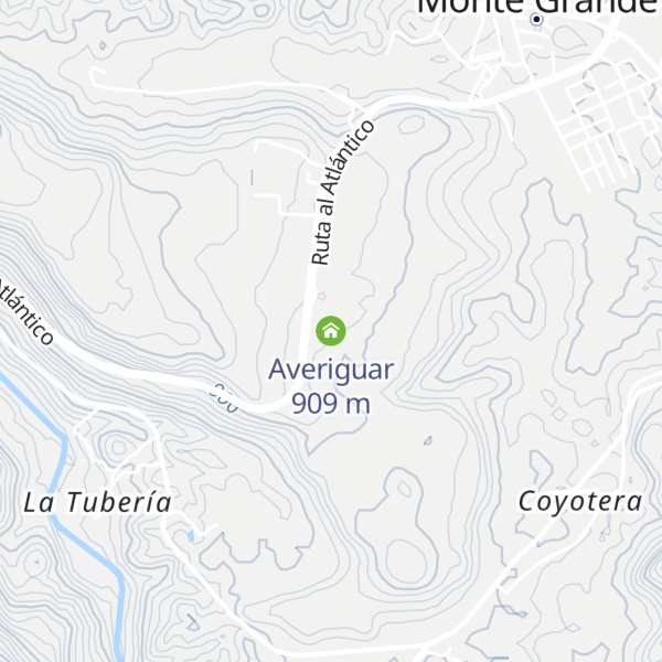 Map of Averiguar