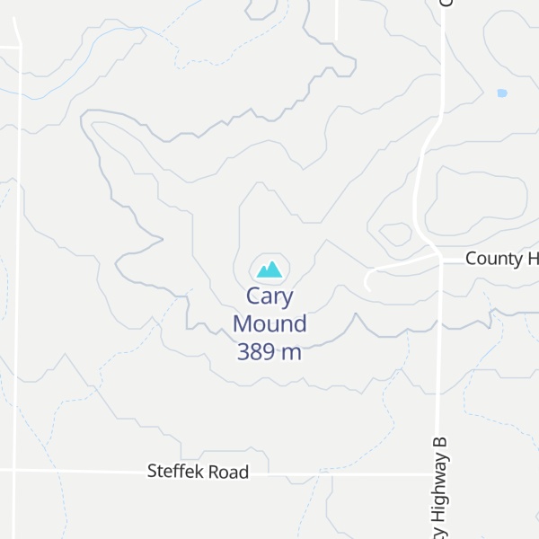 Map of Cary Mound