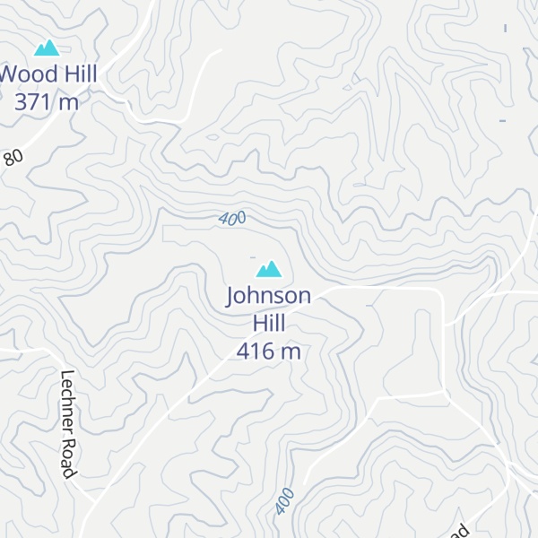 Map of Johnson Hill
