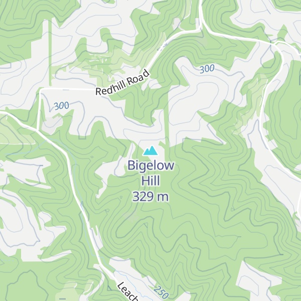 Map of Bigelow Hill