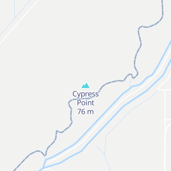 Map of Cypress Point