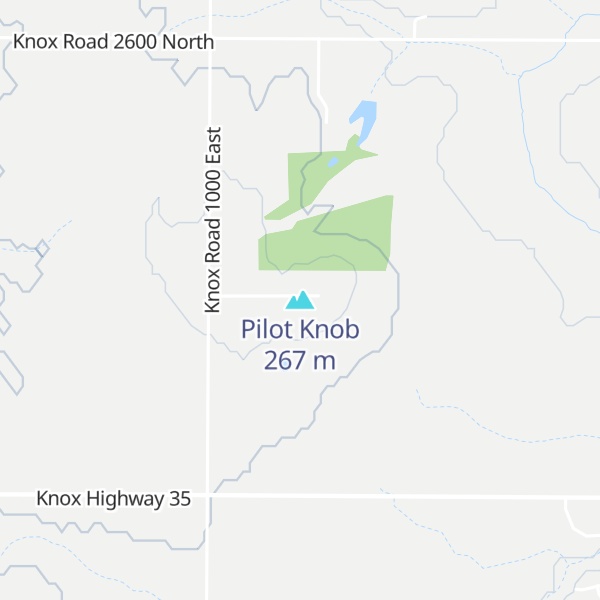 Map of Pilot Knob