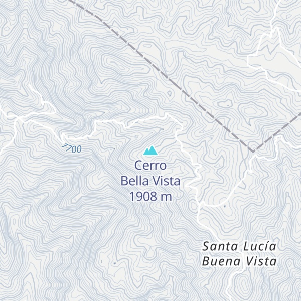 Map of Cerro Bella Vista