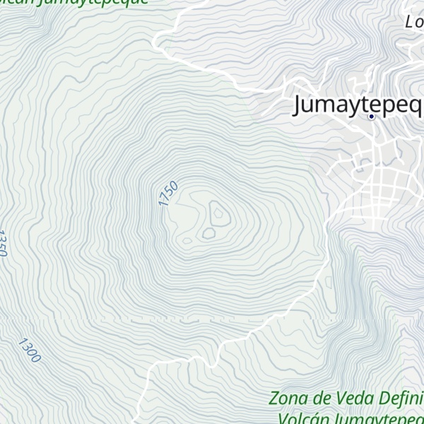 Map of Volcán Jumaytepeque