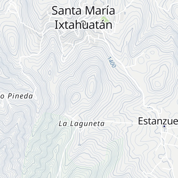 Map of Cerro Chiltote