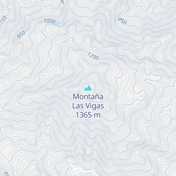 Map of Montaña Las Vigas