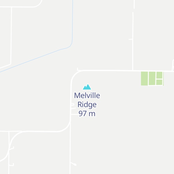 Map of Melville Ridge