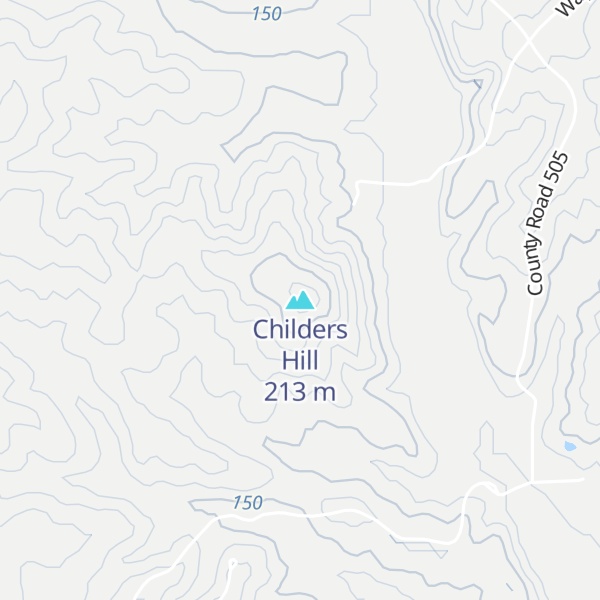 Map of Childers Hill