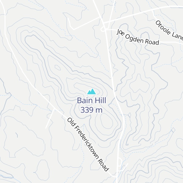 Map of Bain Hill