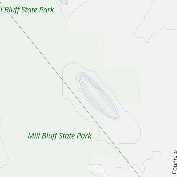 Map of Long Bluff