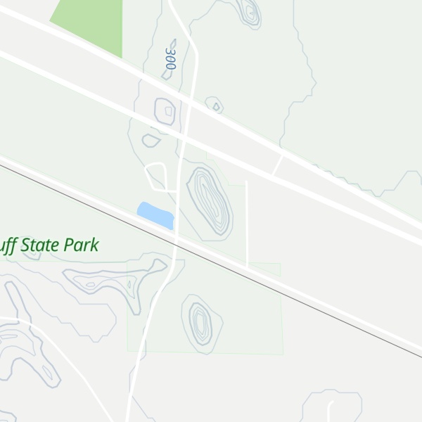 Map of Mill Bluff