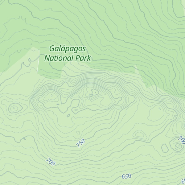 Map of Cerro Crocker
