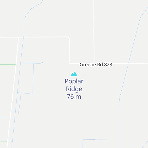Map of Poplar Ridge