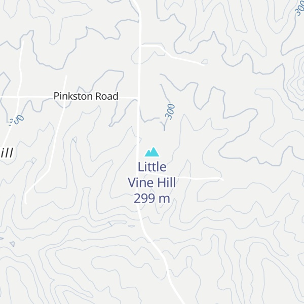 Map of Little Vine Hill
