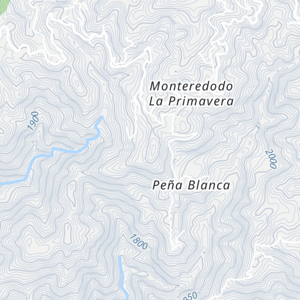 Map of Montaña Las Nubes