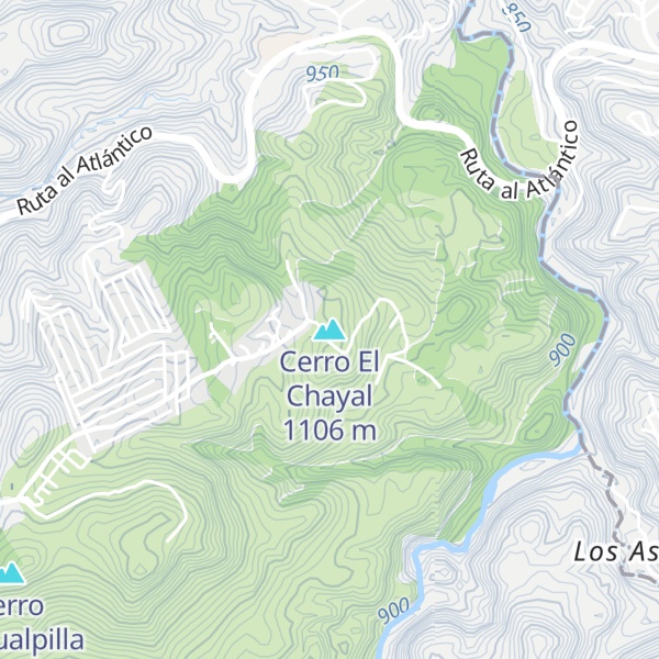 Map of Cerro El Chayal
