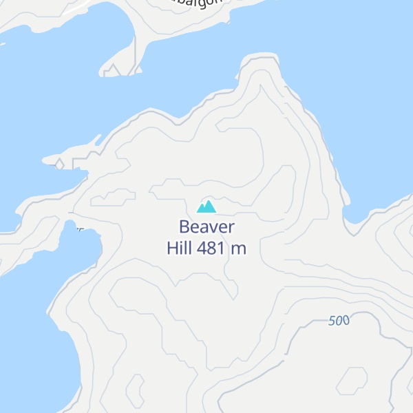Map of Beaver Hill