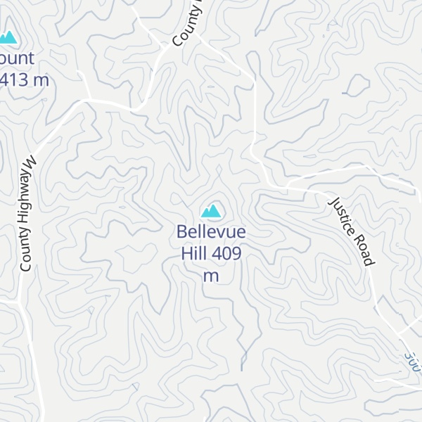 Map of Bellevue Hill