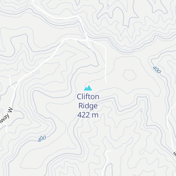 Map of Clifton Ridge