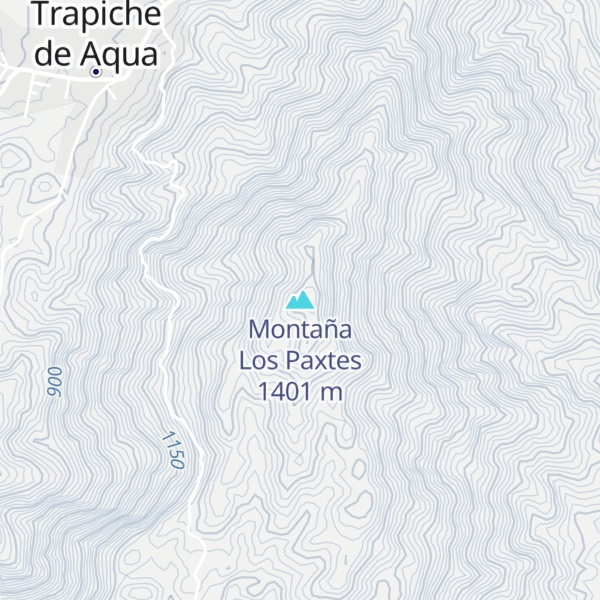 Map of Montaña Los Paxtes