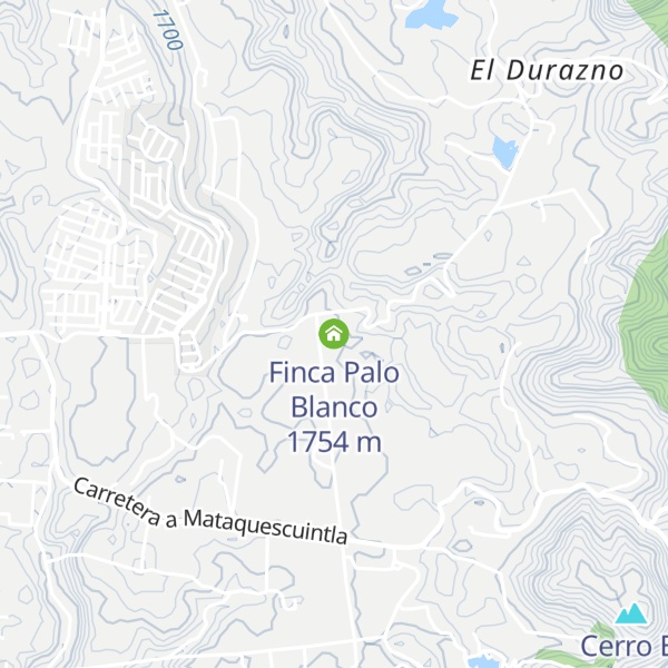 Map of Finca Palo Blanco