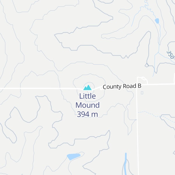 Map of Little Mound