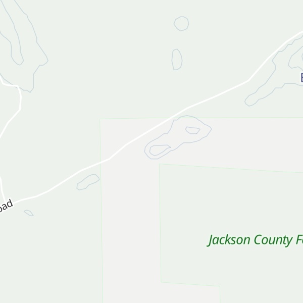 Map of Hunters Peak