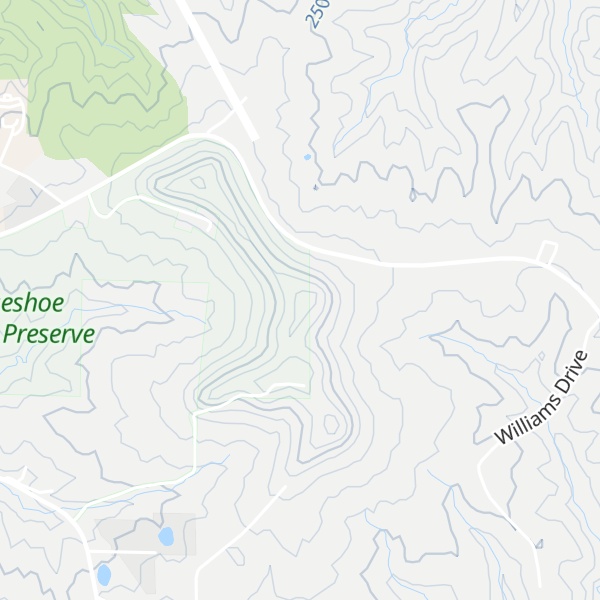 Map of Horseshoe Mound