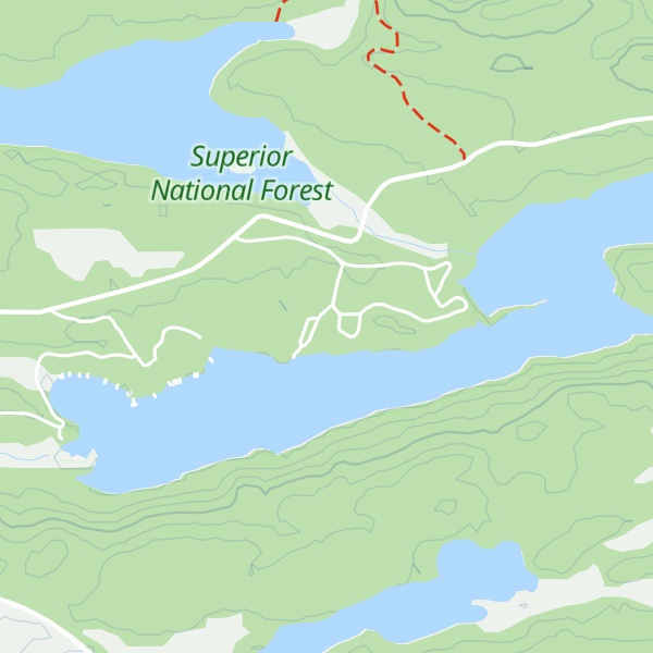 Map of Alder Cabin