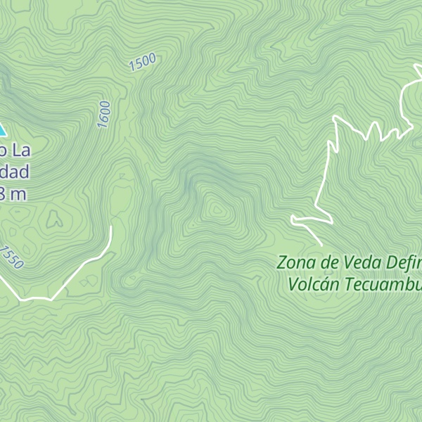 Map of Volcán Tecuamburro