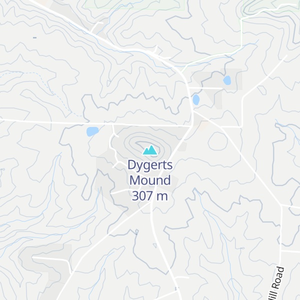 Map of Dygerts Mound