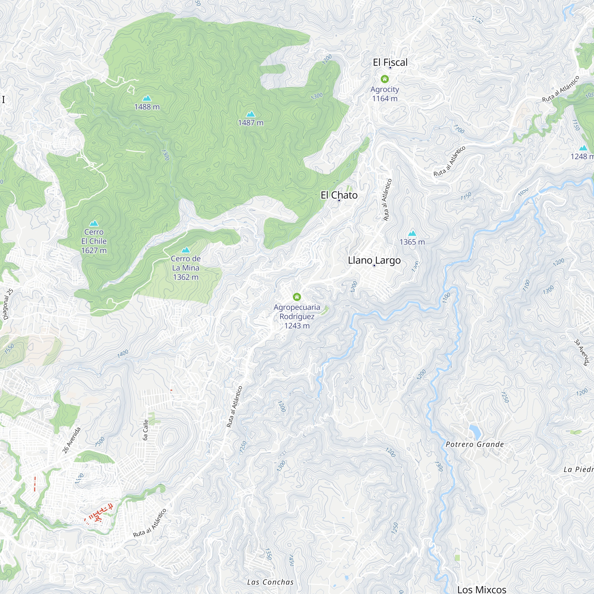 Agropecuaria Rodríguez map