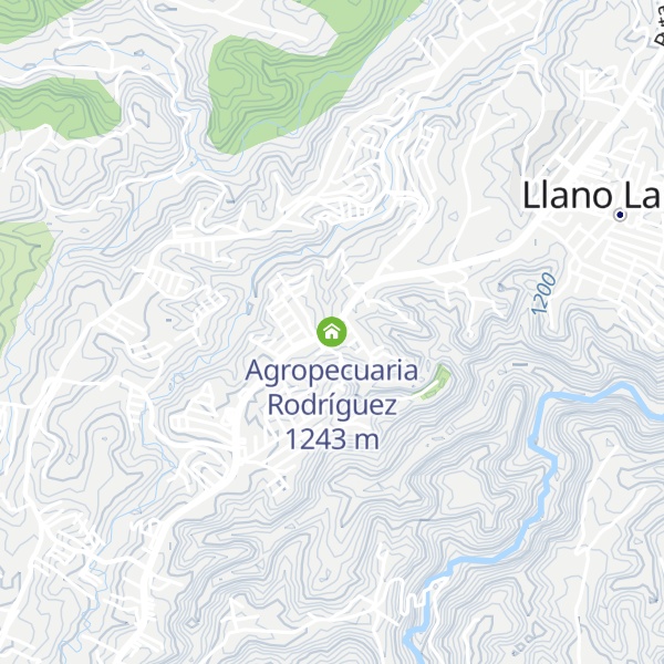Map of Agropecuaria Rodríguez