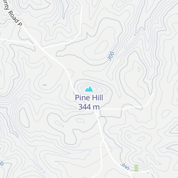Map of Pine Hill