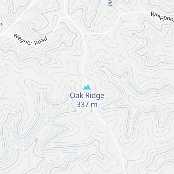 Map of Oak Ridge