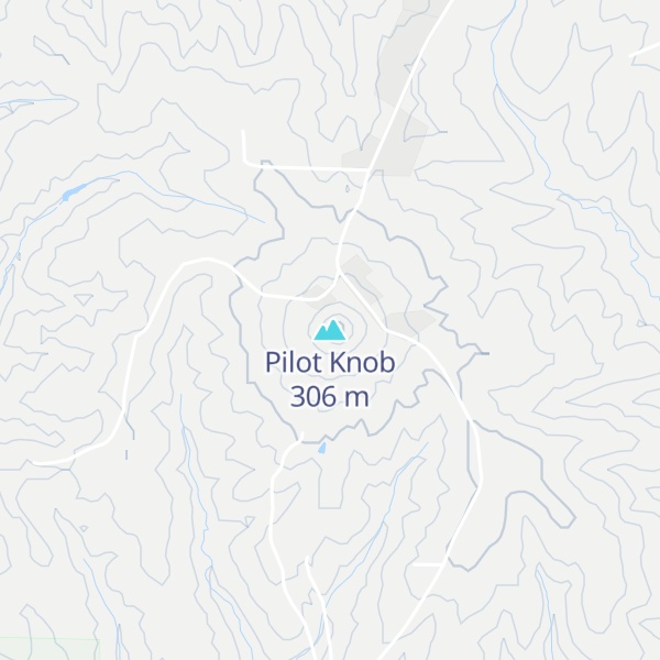 Map of Pilot Knob