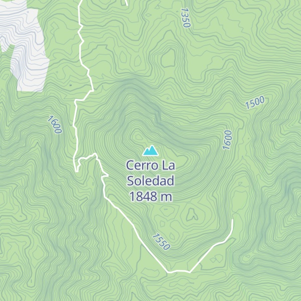 Map of Cerro La Soledad