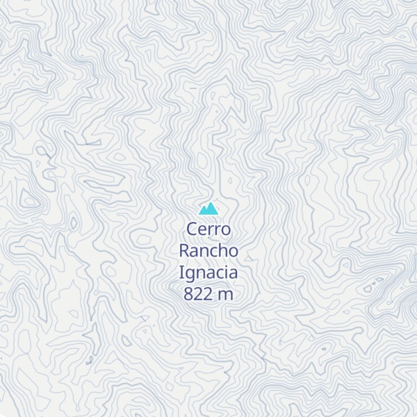 Map of Cerro Rancho Ignacia