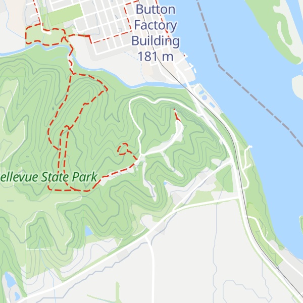 Map of South Bluff