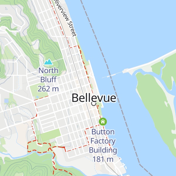 Map of Bellevue Chamber of Commerce
