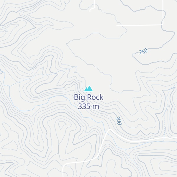 Map of Big Rock