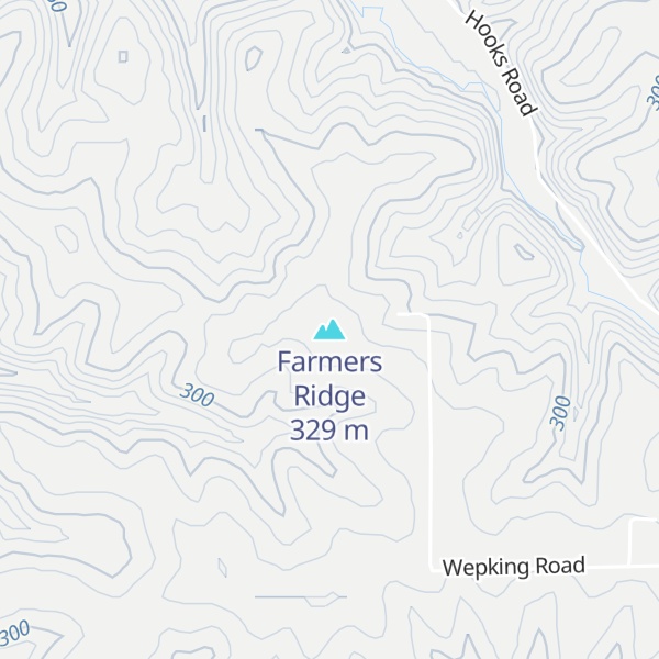 Map of Farmers Ridge