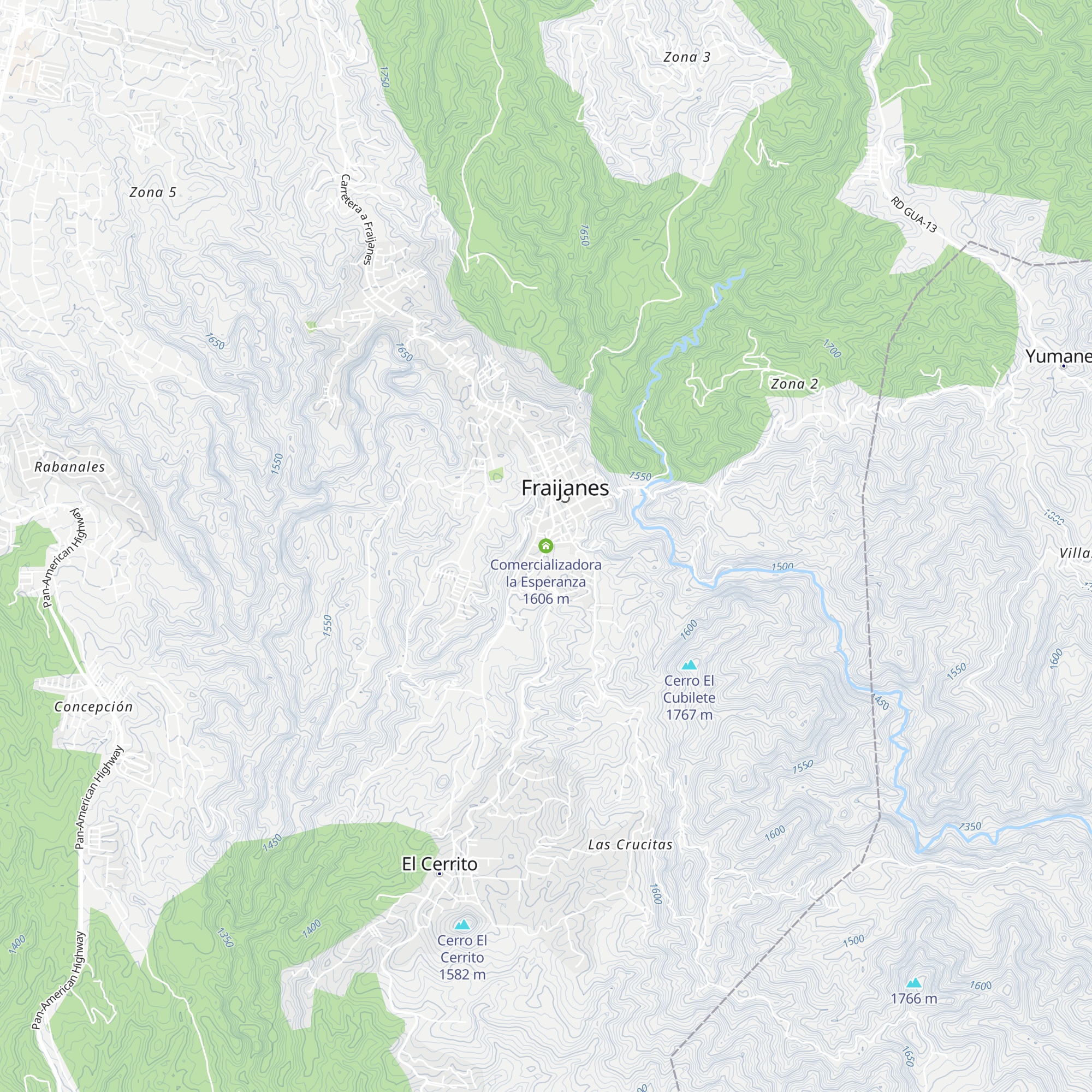 Comercializadora la Esperanza map