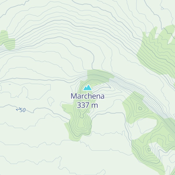 Map of Marchena