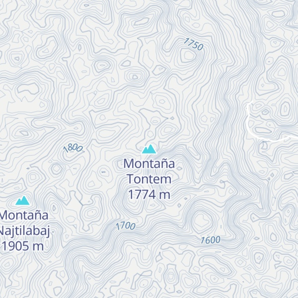 Map of Montaña Tontem