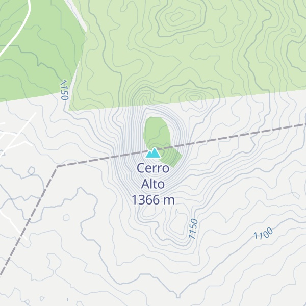 Map of Cerro Alto