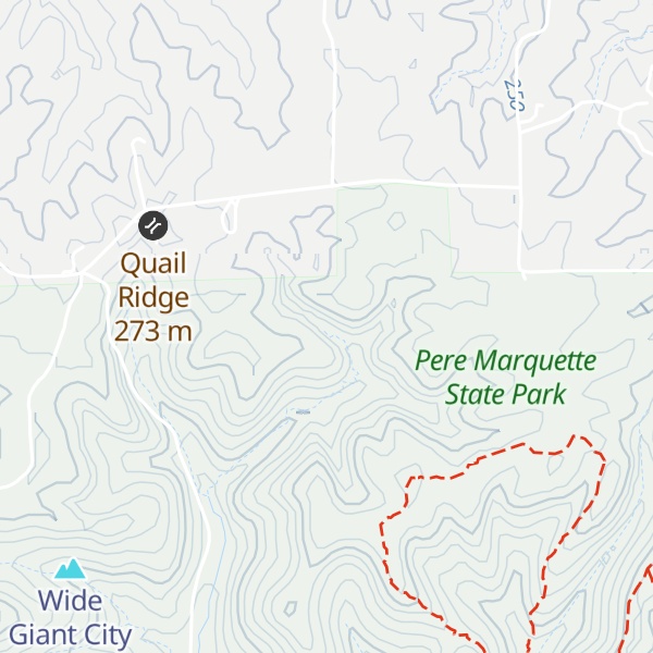 Map of Shelter Bluff